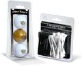 Team Golf NCAA Logo Imprinted Golf Balls (3 Count) & 2-3/4" Regulation Golf Tees (50 Count), Multi Colored