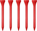 Wooden Golf Tees 3-1/4", 2-3/4", 1-1/2" Available,100 Count (Natural Color, White, Black, Blue, Red, Pink)