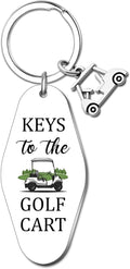 Golf Keychain Stuff Gifts for Golfers Keys To The Golf Cart Accessories for Women Golfing Accessories for Men Daddy Boss Uncle Funny Golfer Gifts Christmas Stocking Stuffer Gift Ideas
