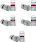 10 Pcs Golf Ferrules,Golfing Club Ferrules Colorful Golfing Iron Ferrules Fit 0.35Inch Tapered Steel Shafts
