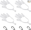 PATIKIL Golf Gloves Stretcher,Plastic Keeper Support Rack Holder Dryer Hanger Frame with Hanging Hooks