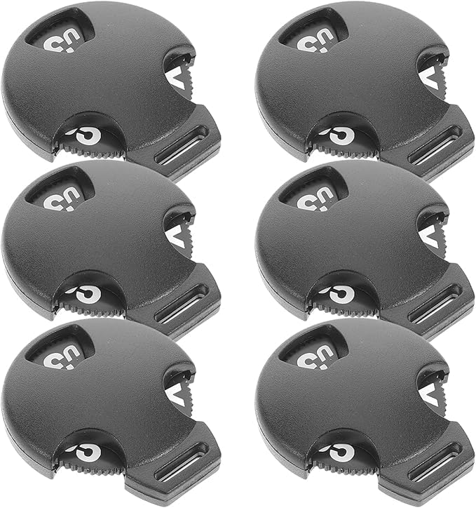6pcs Golf Club Head Cover Number Tags Interchangeable Number Tag Replacement for Club Mallet Putter, Golf Training Golf Fairway Club Golf Drivers