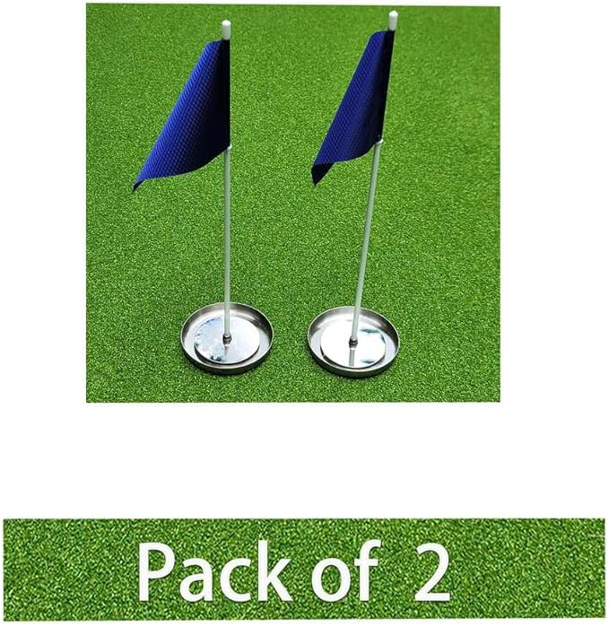 Metal Golf Putting Cup with Flag Golf Training Hole for Golf Putting Green Indoor Outdoor