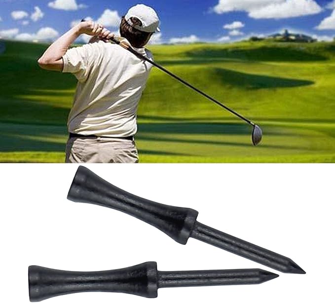 Step Down Golf Tees 2-1/8"or 2-3/4"or 3-1/4" 100 Count Wooden Golf Castle Tees