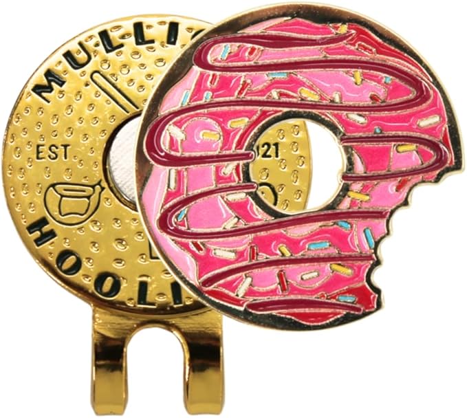 Funny Golf Ball Marker + Premium Magnetic Hat Clip | Unique Gift for Men & Women Golfers | Hilarious Golf Accessory for Any Golfer | NEW Designs!