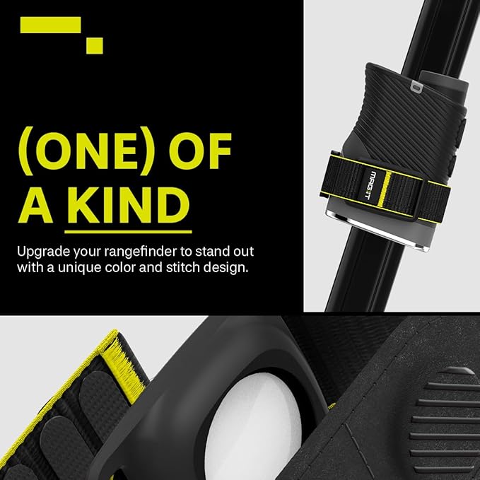 Spigen MAG-iT Magnetic Golf Rangefinder Strap Designed for AirTag/TagMe Tracker and GPS for Golf Cart