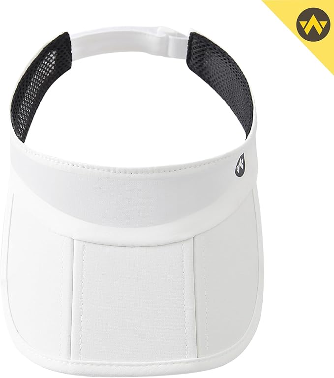 WANDER Sports Sun Visor Hats Adjustable Running Golf Tennis Mesh Folding Cap for Women Men