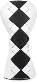 Golf Club Covers Exquisite Embroidery Driver Covers Fariway Wood Headcover Hybrid Cover Leather Golf Headcovers for Most Brand