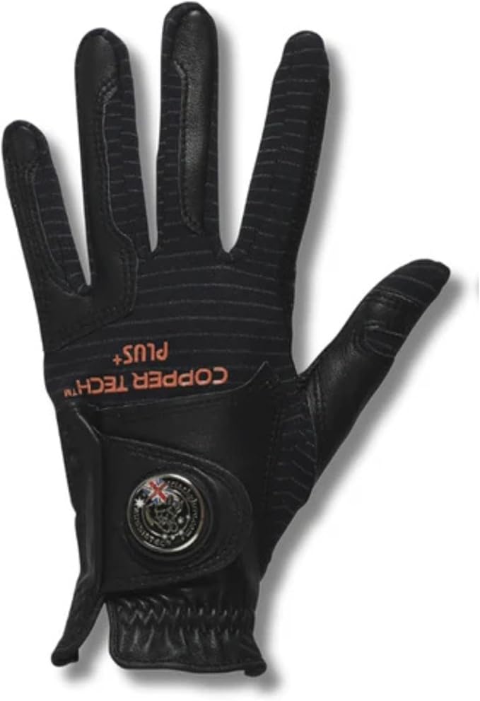 Ultra Premium Leather Golf Glove for Women – Copper-Infused, Compression Fit, All-Weather, Pain Relief
