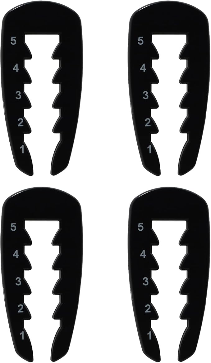 4 Pcs Golf Tee Height Setter, Adjustable Ball Seat Height, Training Aid for Consistent Swings, Distance & Accuracy, Easy-to-Use Training Tool for Beginners and Enthusiasts
