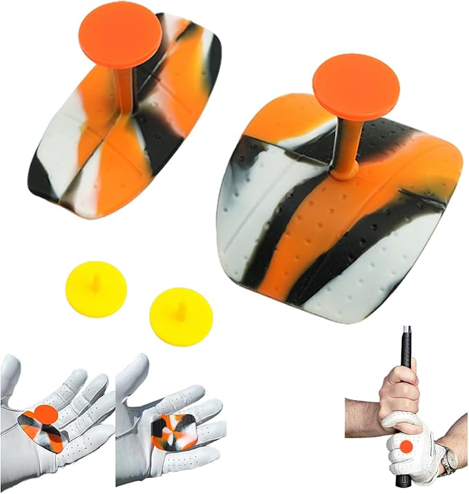 Golf Training Grip Aid, Golf Grip Trainer Posture Correction Tool, Golf Swing Trainer Grip Pad, Golf Grip Training Aid Improve Swing Accuracy