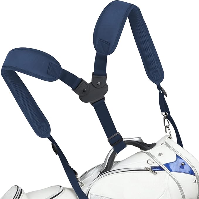 BIG TEETH Golf Bag Straps Swivel Backpack Straps Golf Bag Double Strap, Backpack Straps Replacement Adjustable Bag Strap