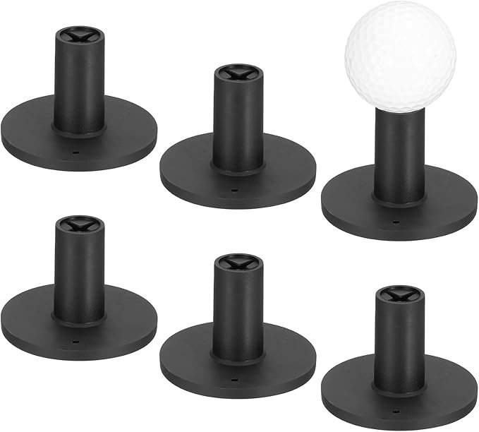 Rubber Golf Tees [] - Flexible Stable Ball Holder Use for Home & Outdoor & Indoor Tall Training Driving Range - [] Hitting Mats