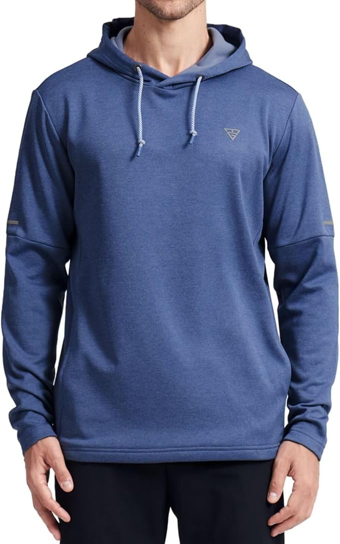 Hoodies for Men Golf Fleece Hooded Sweatshirts Dry Fit Athletic Lightweight Casual Midlayer Mens Hoodies Pullover