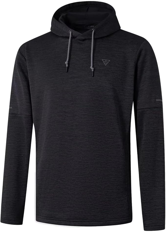 Hoodies for Men Golf Fleece Hooded Sweatshirts Dry Fit Athletic Lightweight Casual Midlayer Mens Hoodies Pullover
