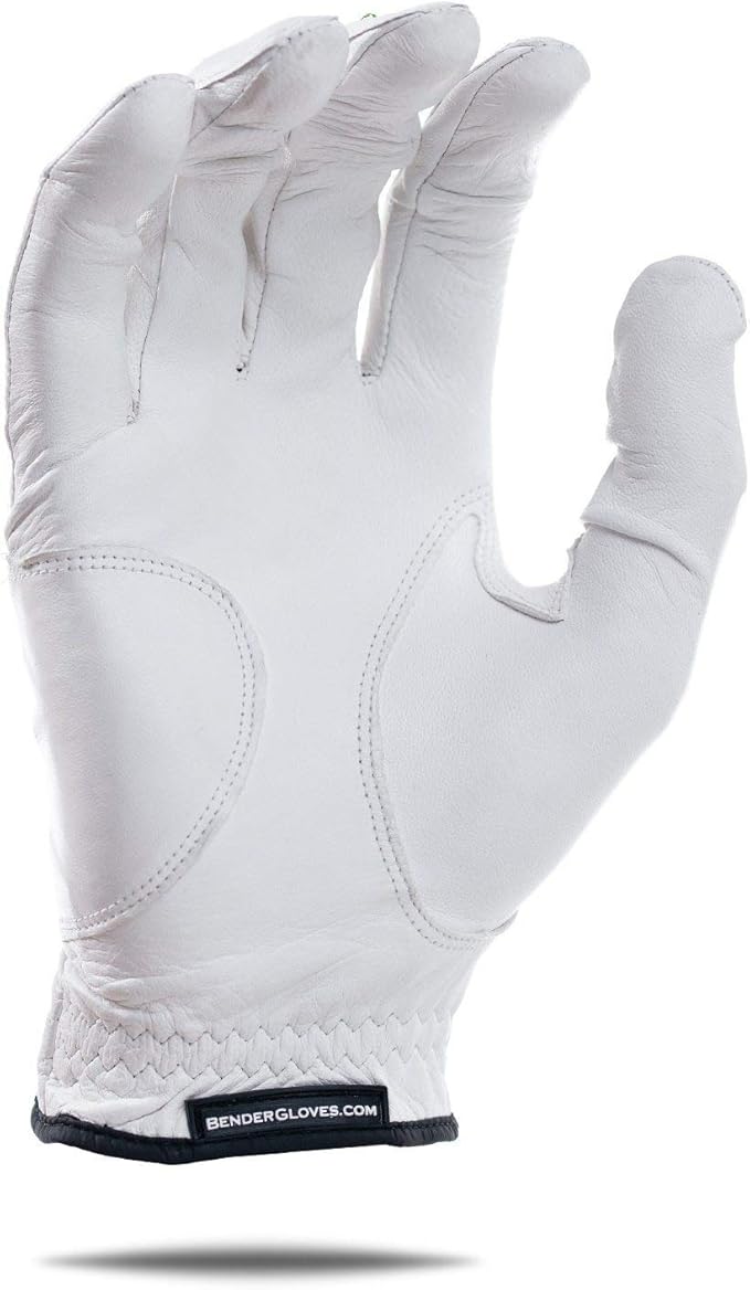 BG Bender - Mens Golf Glove, Durable Leather Golf Gloves, Unique Golf Gloves