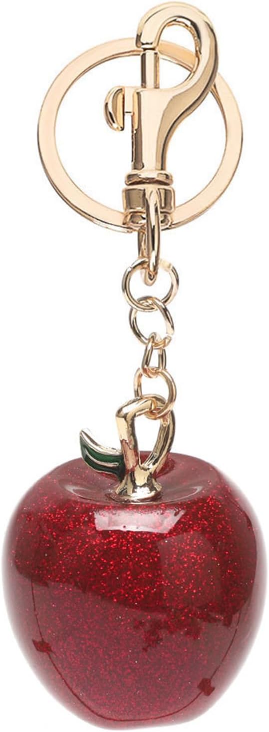 Fruit Bag Charm Purse Charms Keychain Strawberry Cherry Accessories Keychain For Women Birthday Valentine Day Gifts