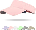 Sun Visor Hat Breathable Visors Sport Golf Visor Adjustable Velcro Sun Cap UV Performance Hats for Women Men