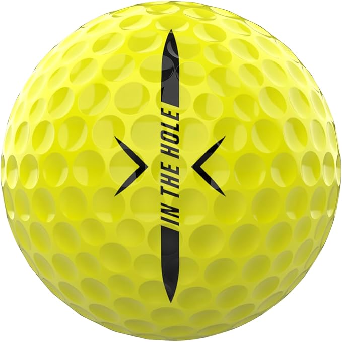 P*ss Missile Distance Golf Balls - 4-Piece Design, Surlyn Cover, High Compression Core - Lower Spin, Better Trajectory for Longer, Straighter Shots