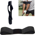 Golf Grip Trainer with Swing Correction Strap, 2-in-1 Training Aid for Arms Synchronization & Muscle Memory, Golf Practice Tool for Posture and Grip Alignment for Men & Women