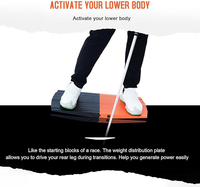 Golf Balance Board 3 – Modes Teaching Tool, Vibration Feedback Glof Swing, Trainer Beginners Club Practice & | Beginners Club Practice & Drills, Increased Power & Swing Rhythm Compact