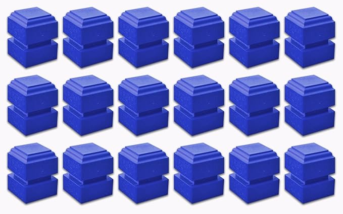 GTM101018 Recycled Plastic Capital Tee Markers, Set of 18