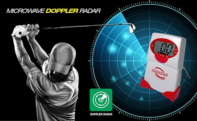 Golf & Baseball's Training Partner for 25 Years: Easy-to-Use and Reliable Doppler Measures Swing Speed and Tempo