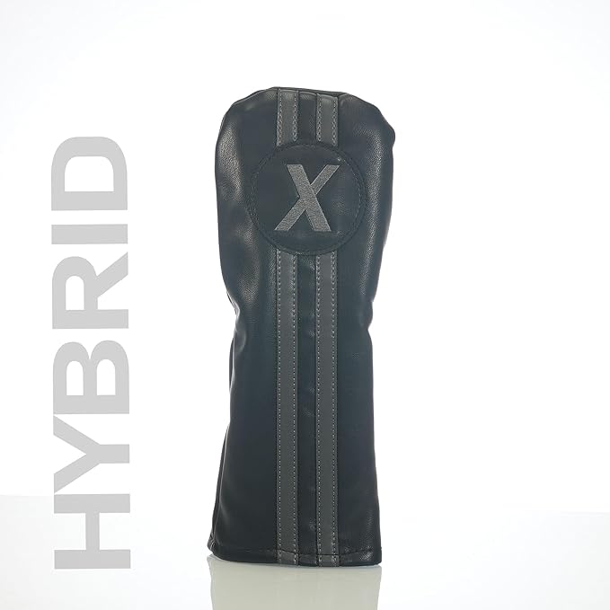 Single Headcover, Easy Slip-On Easy-Off Golf Club Head Cover, Fleece Lined Interior, Water Resistant and Durable Shell, Individual Retail Pack