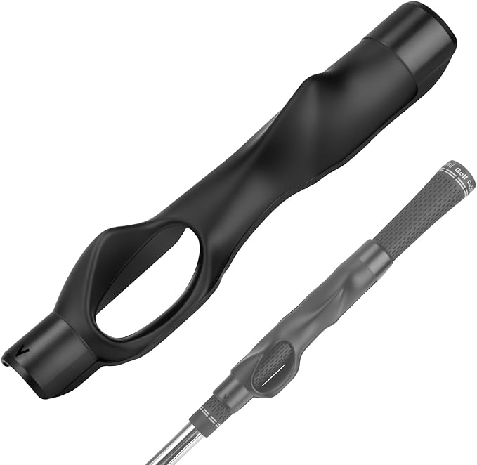 Golf Grip Trainer Golf Practice Tool, Easy To Carry to the Practice Area, Golf Swing Trainer Ensure the Right Grip Every Time, Golf Grip Training Aid, Golf Accessories Improve Your Swing Rhythm