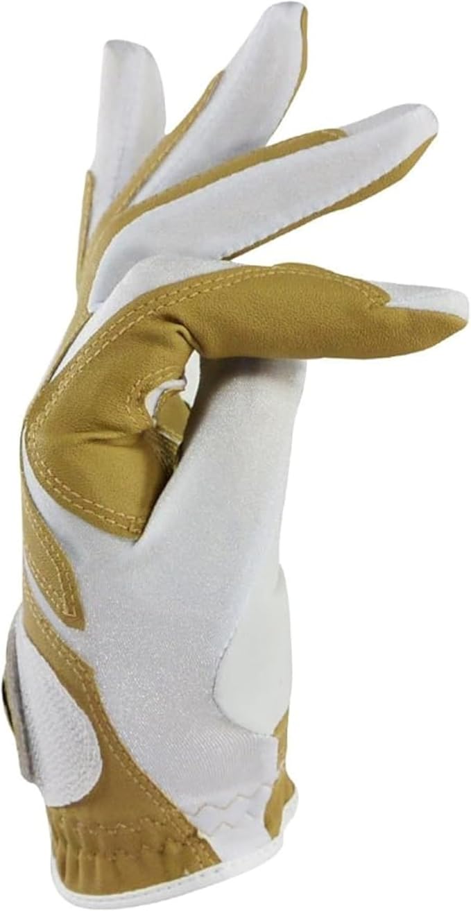 Women's Soft Flex Golf Gloves with Magnetic Ball Marker with Removable Golf Ball Marker- Left Hand