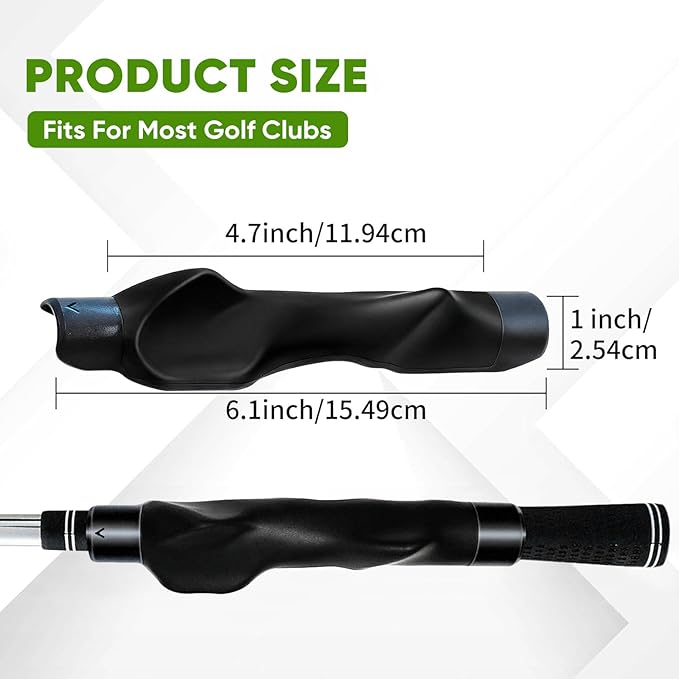 Golf Grip Trainer, Golf Training Aid, Easy To Carry to the Practice Area, Grip Trainer Club to Help Train Correct Hand Position, Golf Accessories Improve Your Swing Rhythm