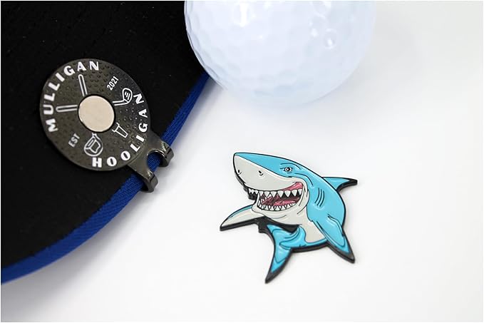 Funny Golf Ball Marker + Premium Magnetic Hat Clip | Unique Gift for Men & Women Golfers | Hilarious Golf Accessory for Any Golfer | NEW Designs!