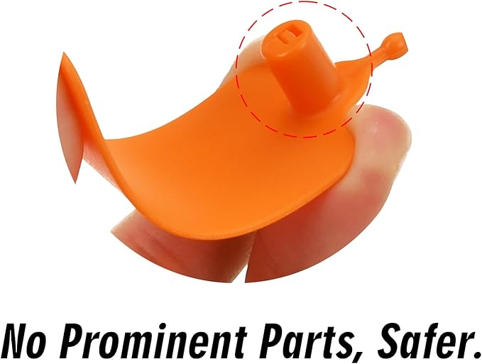 50pcs Luggage Tags Plastic Seals Shipping Label Logistics Sign Tie Bag Tag, Sealing Storage Multi Purpose Name ID Tag with Marker for Suitcases, Backpack, Schoolbag, Car Key (Orange)