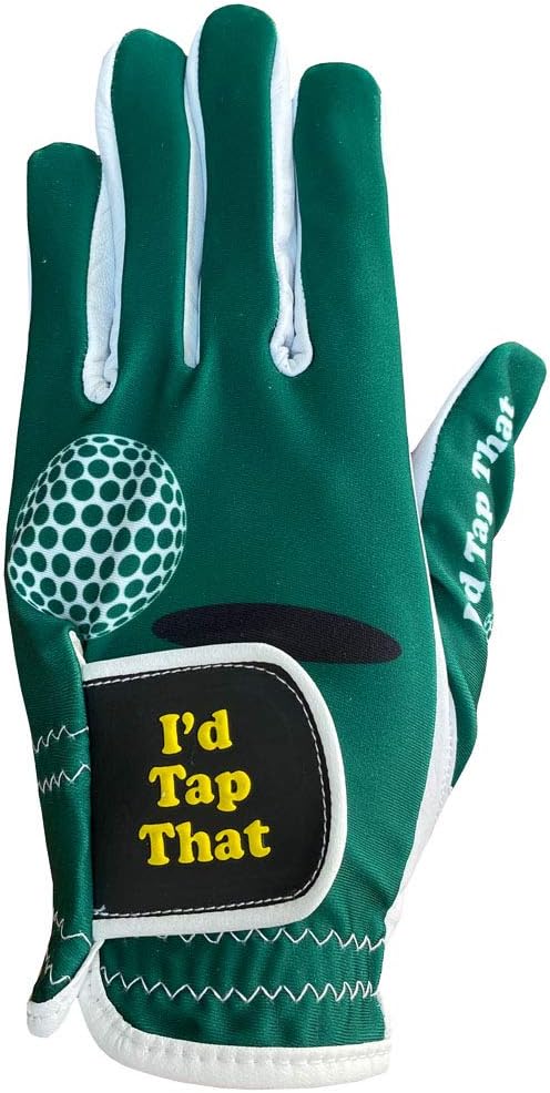 Giggle Golf Men's Golf Glove | Funny Golf Glove