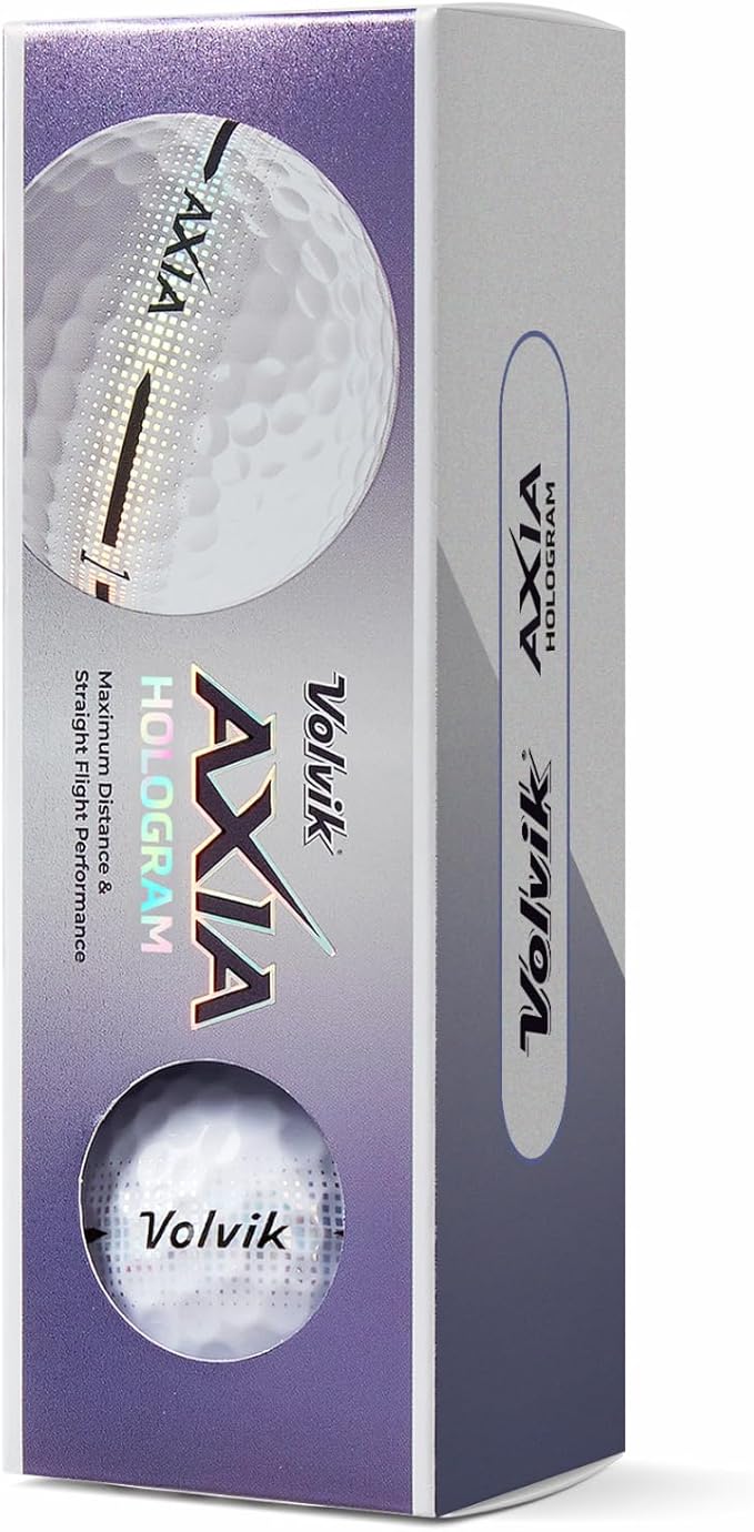 Volvik Axia Hologram Golf Balls