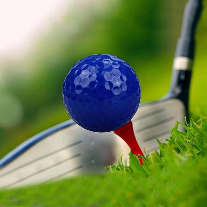 Crestgolf Colored Class Practice Golf Balls Pack of 6
