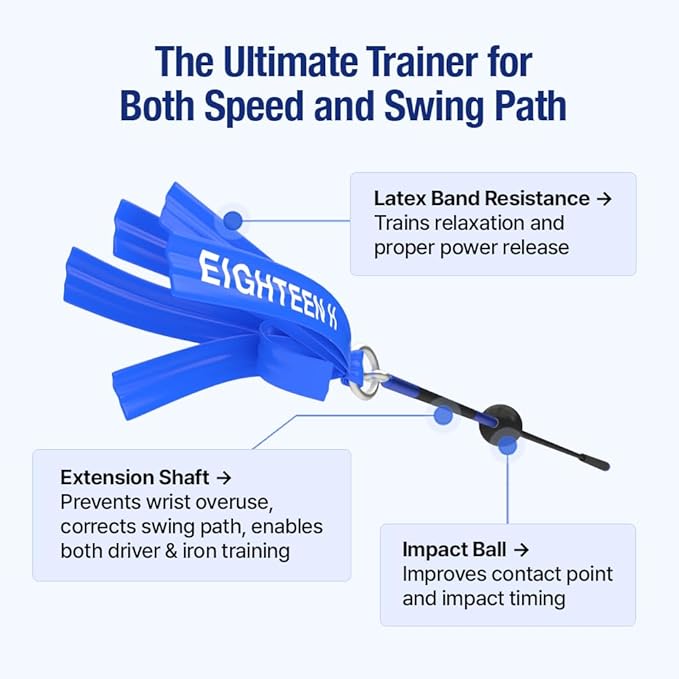 Fast Swing Golf Trainer Speed Distance Training Aid for Long Drives Pro Heoseok