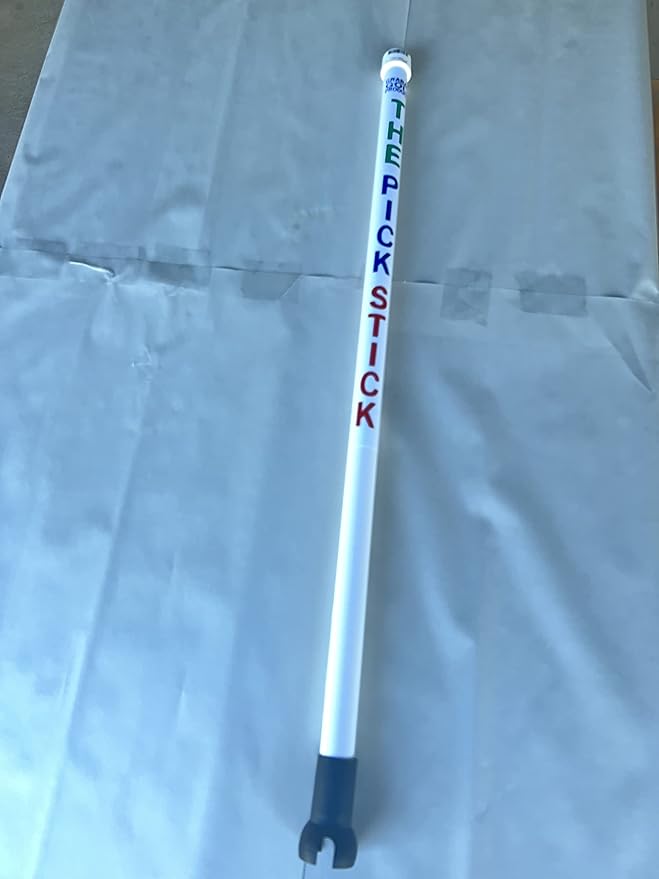 NO TARIFFS. Made in Iowa USA! Watch VIDEO-26 Inch- Single Head -Scramble Pick Stick from Golf CART - Great PRIZES for Scramble Play. Works Better Than A Suction Cup. Ball Never Fails to GET Picked UP