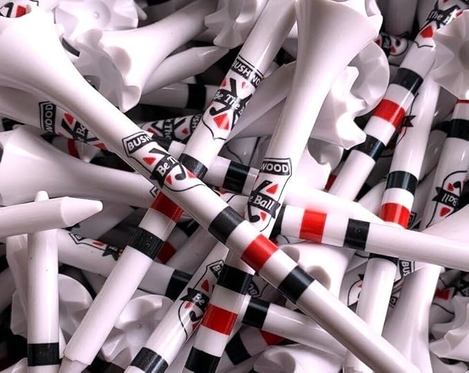 TRUESTRIKE Premium USA Golf Tees – 100-Pack Durable 3¼" / 2¾" Plastic Tees – Made in USA – Perfect Holiday Golf Gift