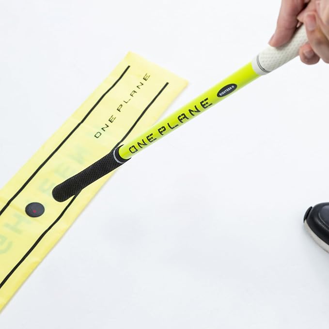 Golf Swing Trainer ONE Plane Heoseok Pro Training Aid Equipment Backswing Impact Practice Stick Men Women
