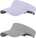 Sun Visor Hat Breathable Visors Sport Golf Visor Adjustable Velcro Sun Cap UV Performance Hats for Women Men