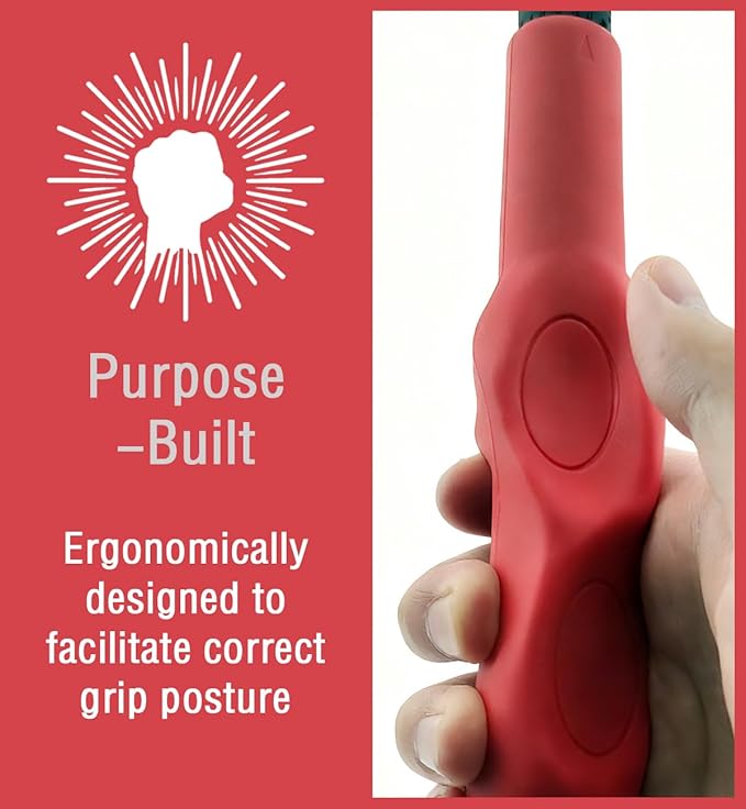Rubber Golf Grip Trainer for Correct Hand Position | Golf Training Aid to Enhance Grip Strength & Swing Precision,Golf Accessories for Men Women , Ideal Golfs Gifts for Him or Her