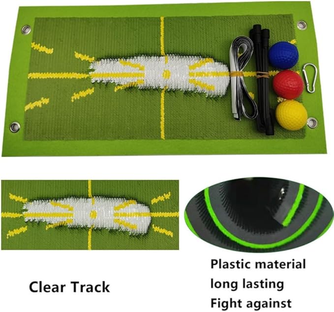 Complete Set Indoor Golf Practitioner Outdoor Swing Mat Golf Hitting Mats
