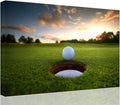 chenchenArt Golf Wall Art for Living Room Bedroom Home Decorations Golf Ball Picture Poster Canvas Prints Modern Artwork Framed Ready to Hang(12''H x 16''W)