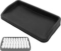EVTSCAN Heavy Duty Rubber Golf Ball Tray, 4lb, Holds up to 100 Practice Balls, Compatible with All Hitting Mats, Range Ball Tray, Won’t Blow Away