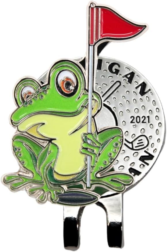 Funny Golf Ball Marker + Premium Magnetic Hat Clip | Unique Gift for Men & Women Golfers | Hilarious Golf Accessory for Any Golfer | NEW Designs!