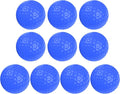 10 Pack Pu Foams Golf Practice Ball Realistic Feel Flight Training Ball for Indoor Outdoor Ball Colored