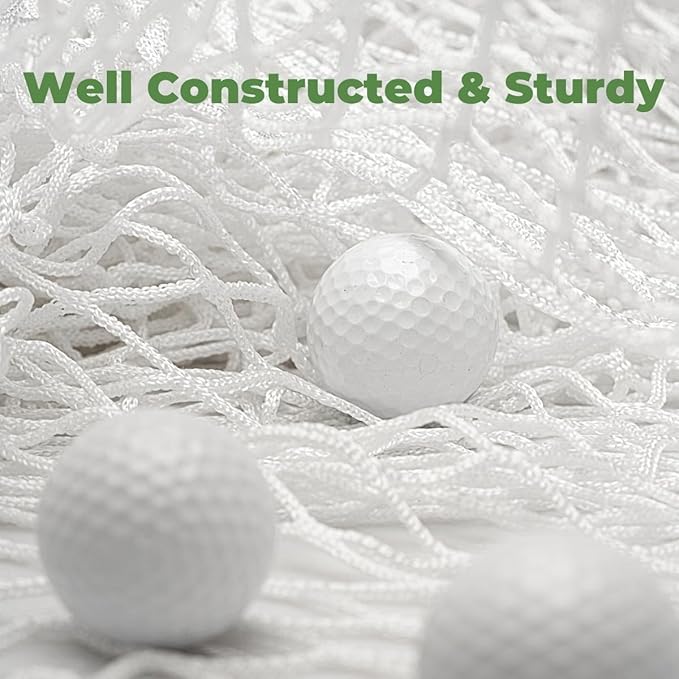 Golf Netting Material 10'x10', 10'x15',10'x20' - Golf Hitting Net for Backyard - Sport Netting Barrier for Sports
