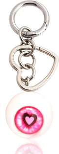 Cherry Bag Charm for Handbag, Big-Apple Strawberry Fruit Bag Charm Cherry Car Accessories KeyChain