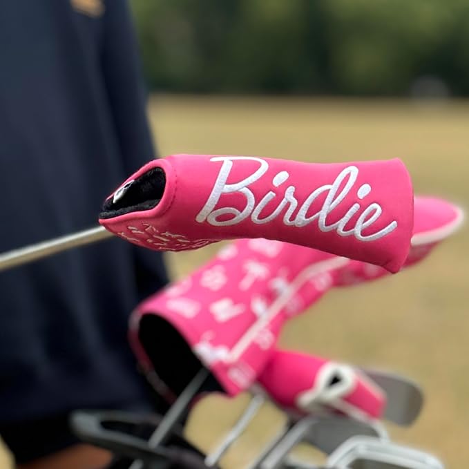 Shanker Golf Headcover - Birdie Funny Headcovers - Tour Grade PU Leather - Great Joke Golf Gift for Women - Perfect Funny Gift for Female Golfers